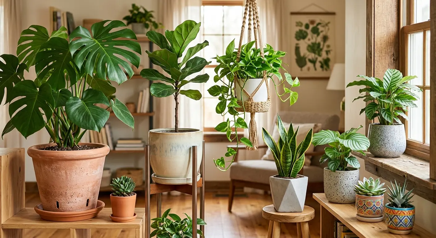 How to water indoor plants